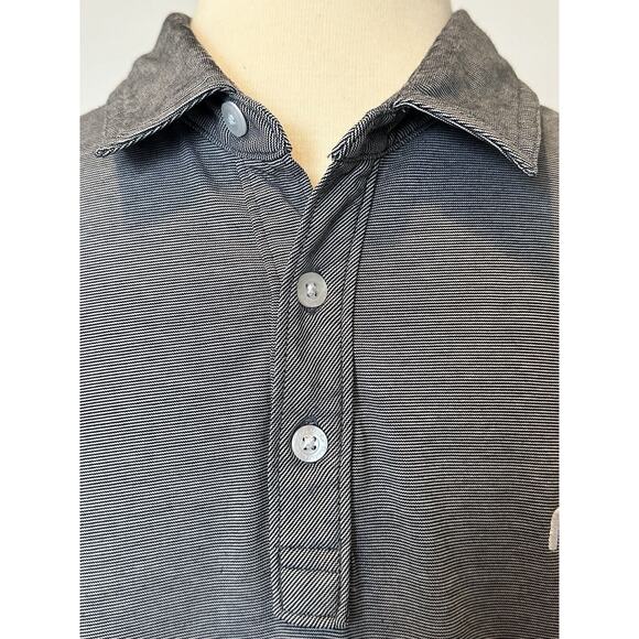 TRAVIS MATHEW Mens M Embroidered Polo Shirt - Picture 3 of 6